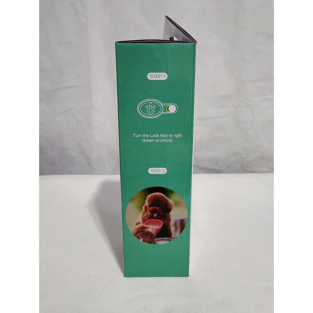 Pet Dog Portable Water Cup 18.8oz Green